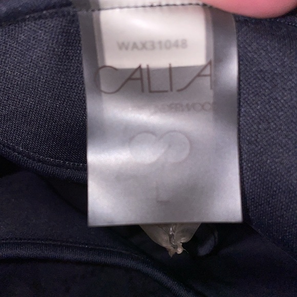 Calia Sports Bra Womens Small Gray Compression Crop Active Run - Picture 3 of 3